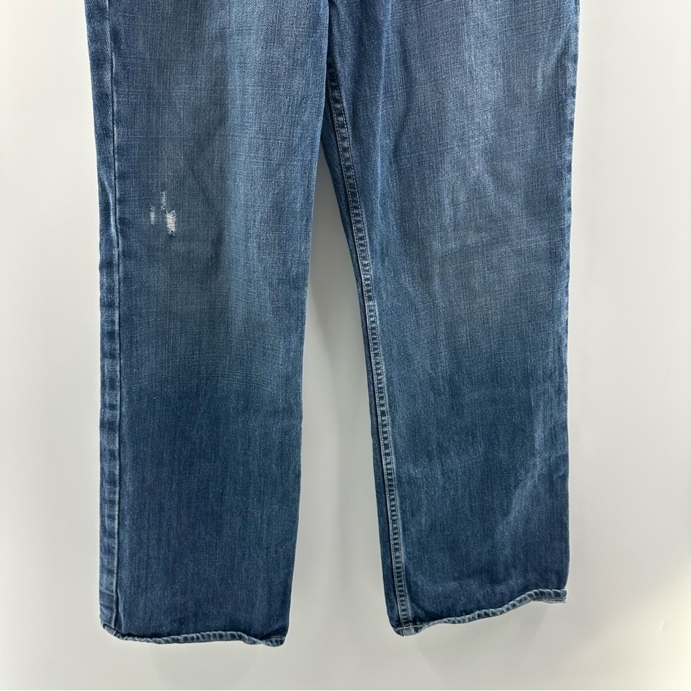 Old Navy Vintage Boy Cut Jeans – Size 10 Short, Medium/Dark Wash, 100% Cotton - Picture 4 of 9
